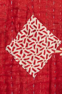 Ignite Large Kantha Throw Blanket