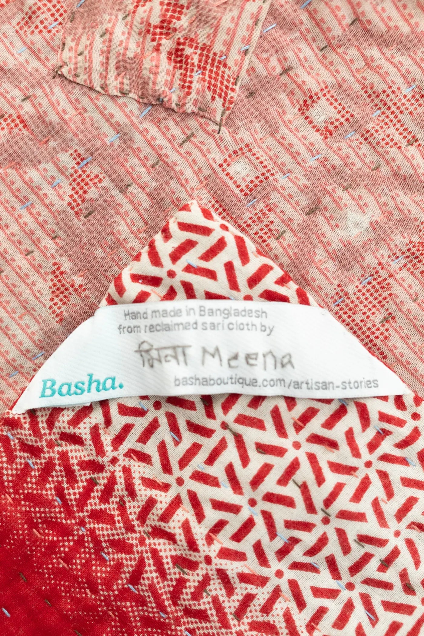 Ignite Large Kantha Throw Blanket