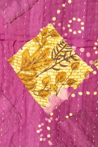 Imaginative Kantha Throw Blanket