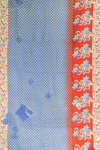 Imaginative Kantha Throw Blanket