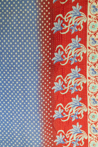 Imaginative Kantha Throw Blanket