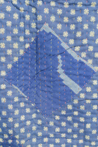 Imaginative Kantha Throw Blanket