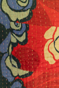 Imaginative Kantha Throw Blanket