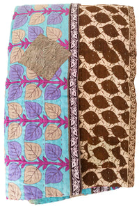 Inclusive Large Kantha Throw Blanket