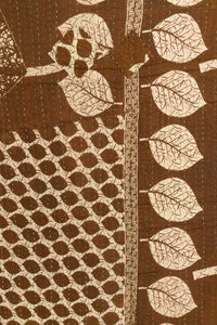 Inclusive Large Kantha Throw Blanket
