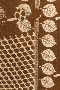 Inclusive Large Kantha Throw Blanket