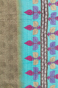 Inclusive Large Kantha Throw Blanket