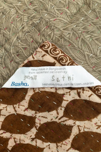 Inclusive Large Kantha Throw Blanket