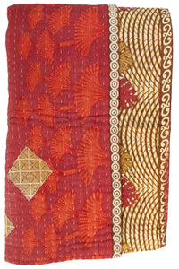 Incredible Kantha Throw Blanket