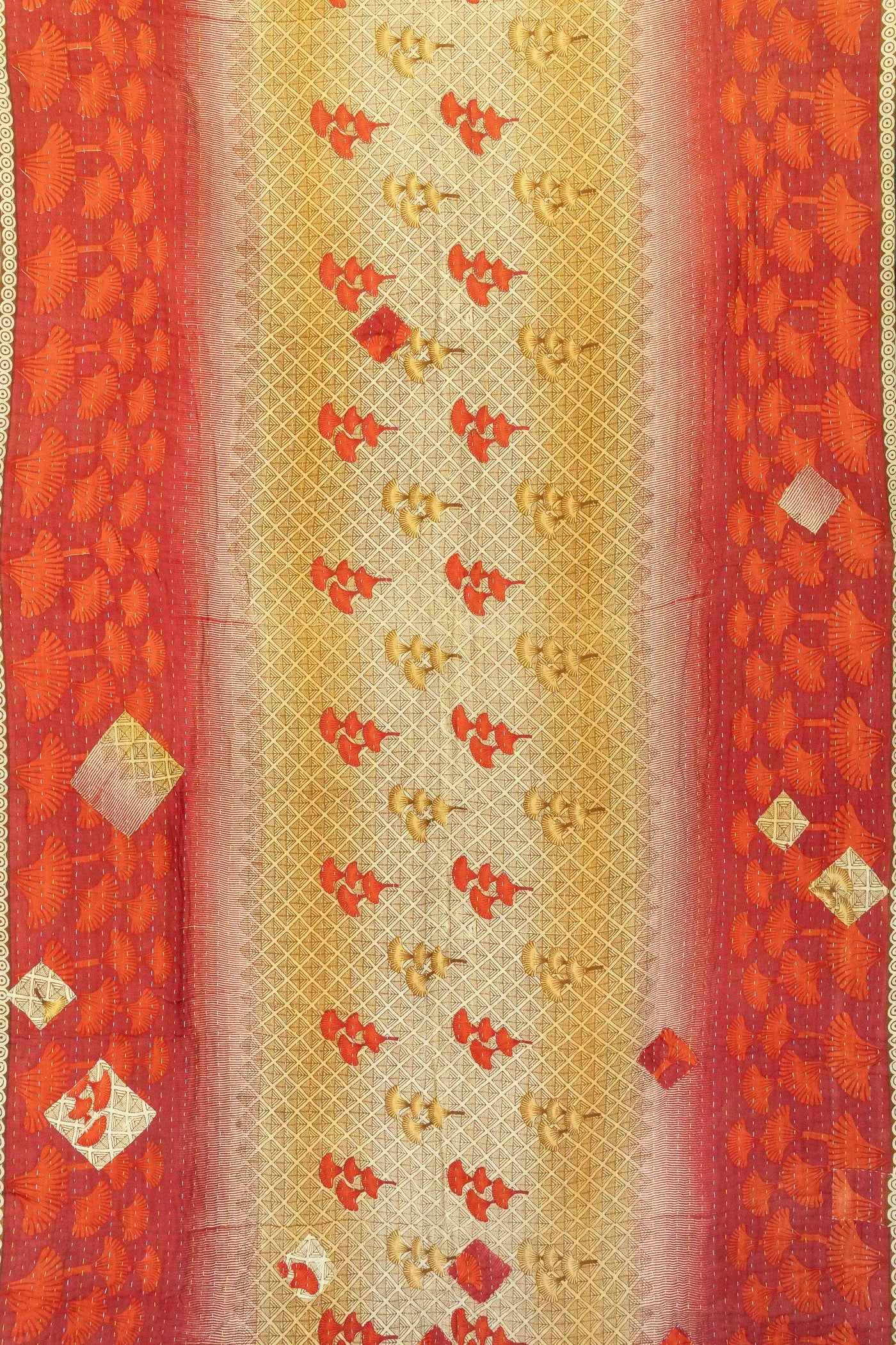 Incredible Kantha Throw Blanket