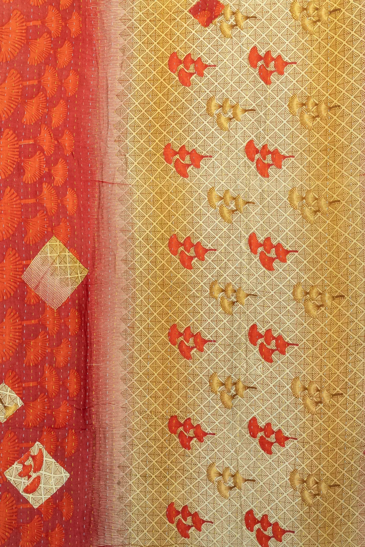 Incredible Kantha Throw Blanket