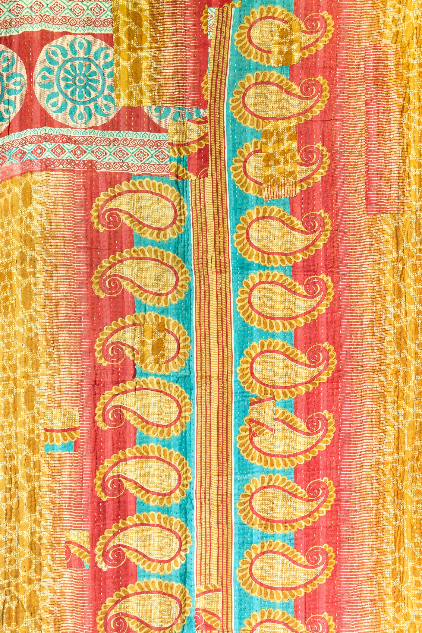 Insight Large Kantha Throw Blanket