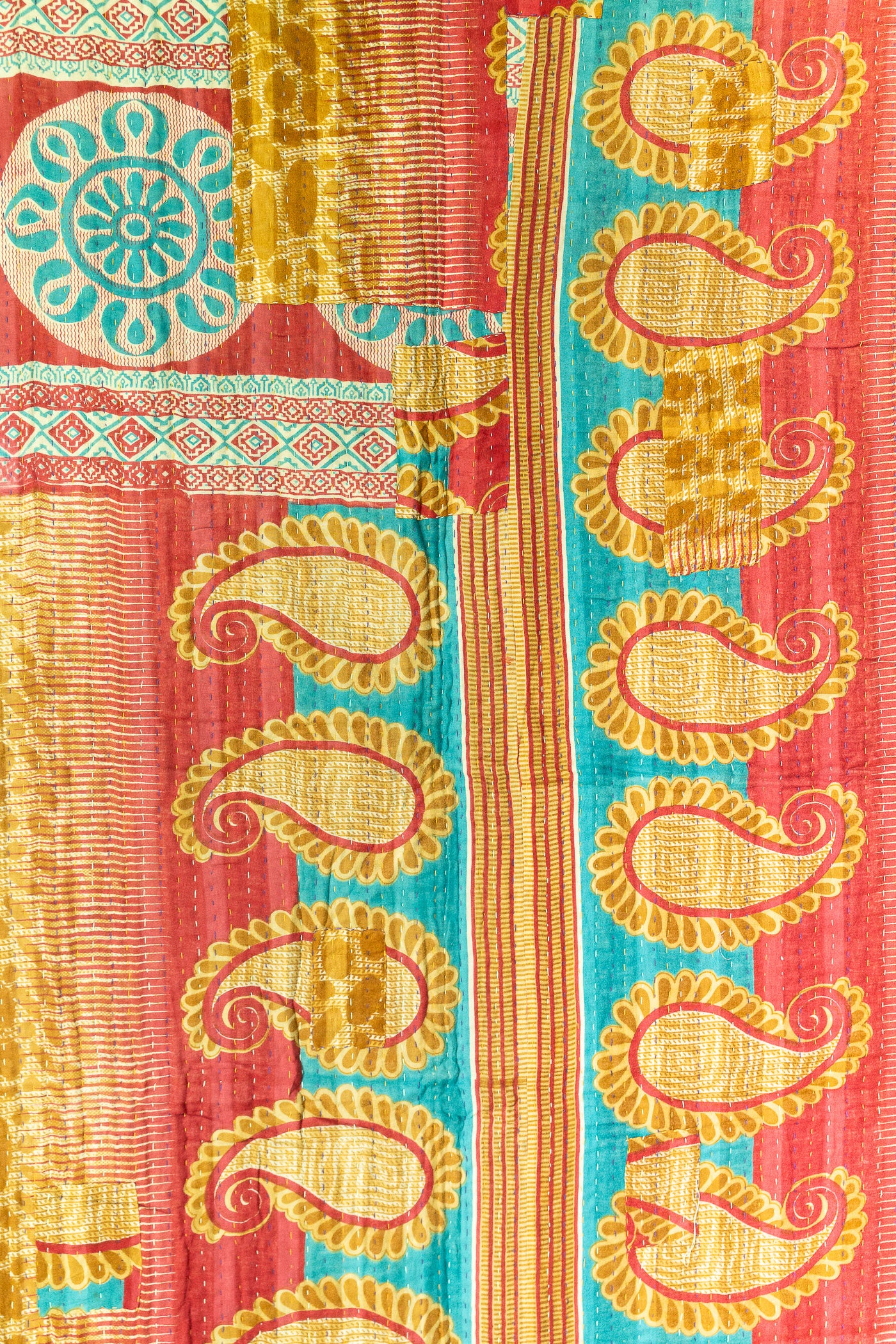 Insight Large Kantha Throw Blanket