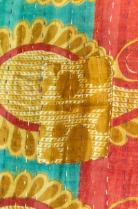 Insight Large Kantha Throw Blanket