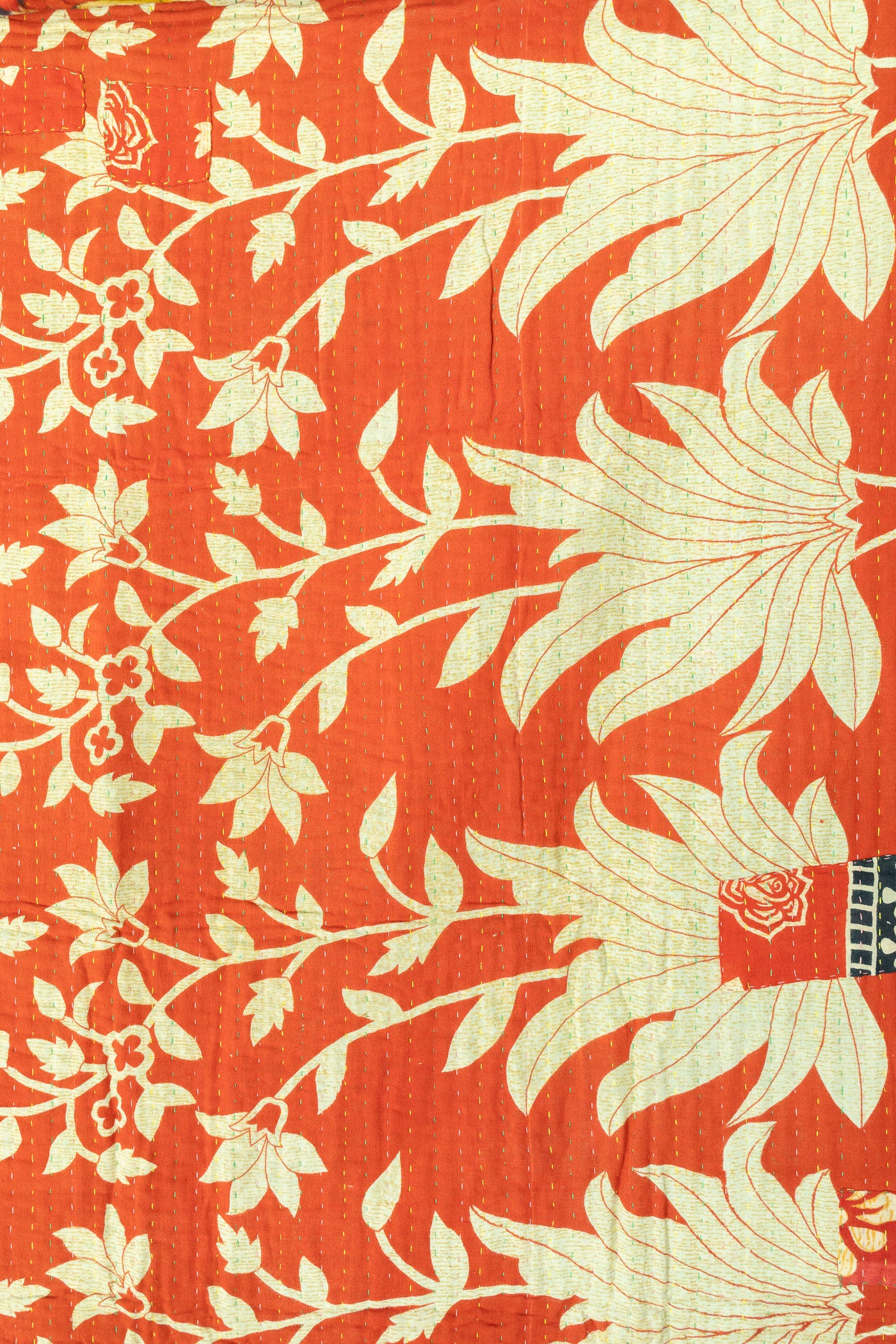 Inspiring Kantha Throw Blanket