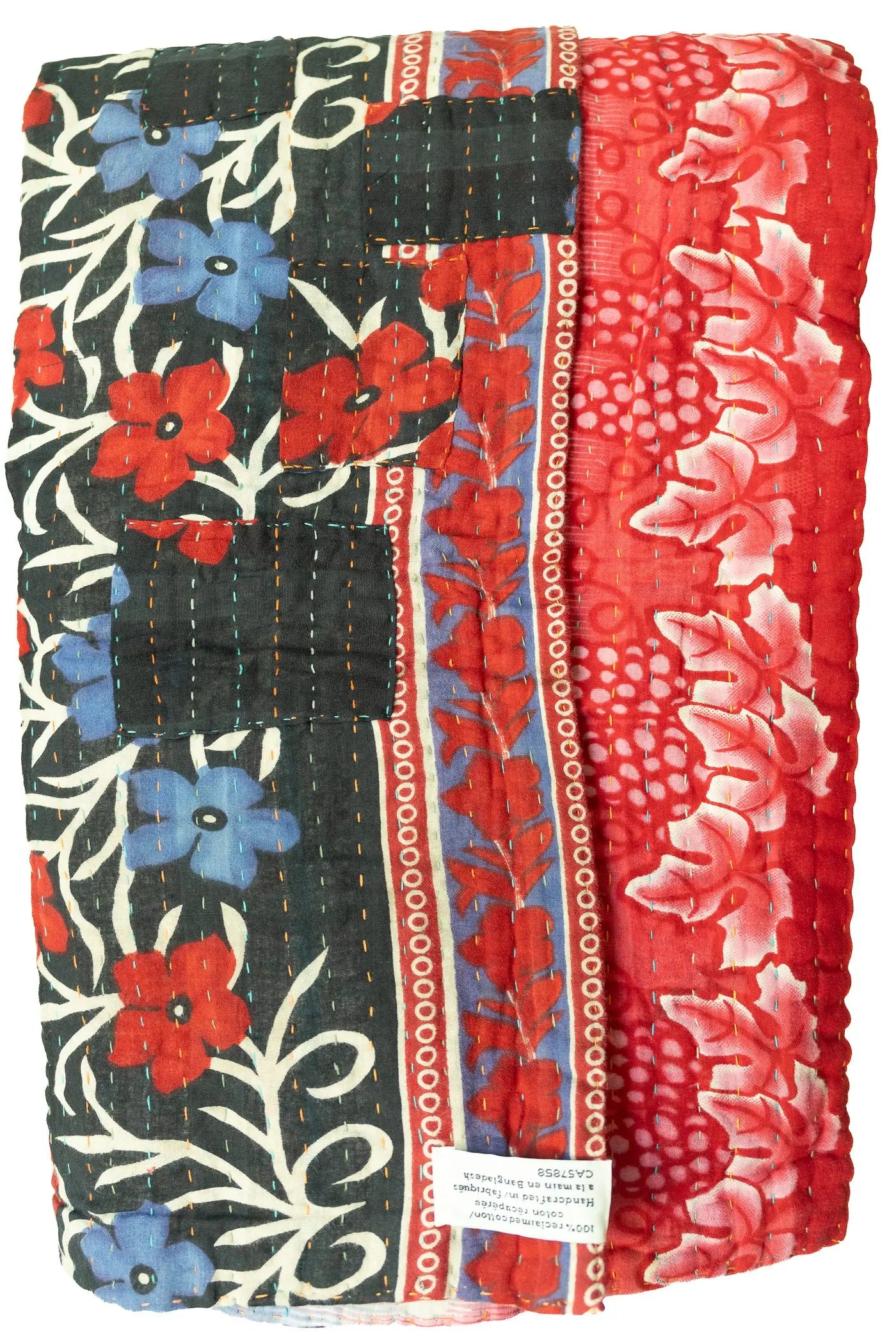 Ivy Kantha Throw Blanket