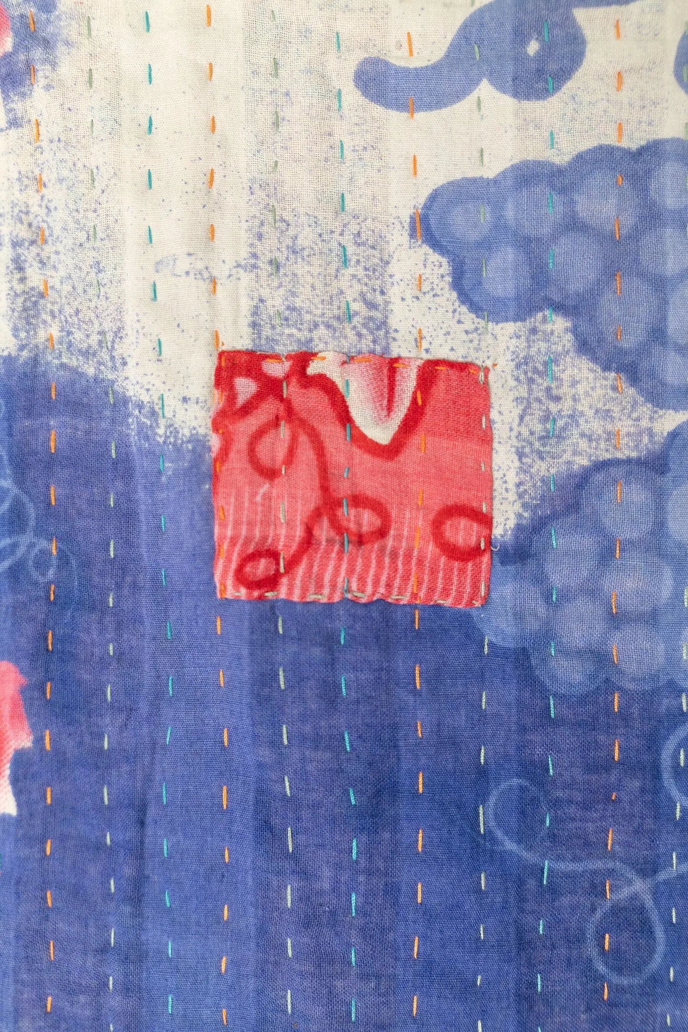 Ivy Kantha Throw Blanket