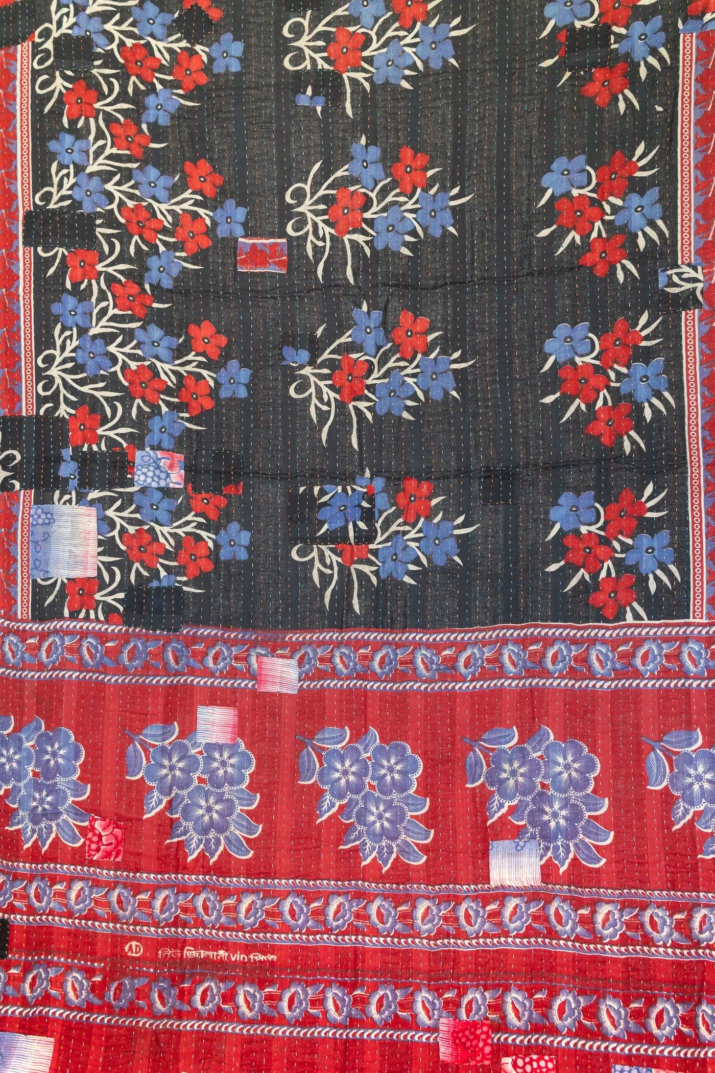 Ivy Kantha Throw Blanket