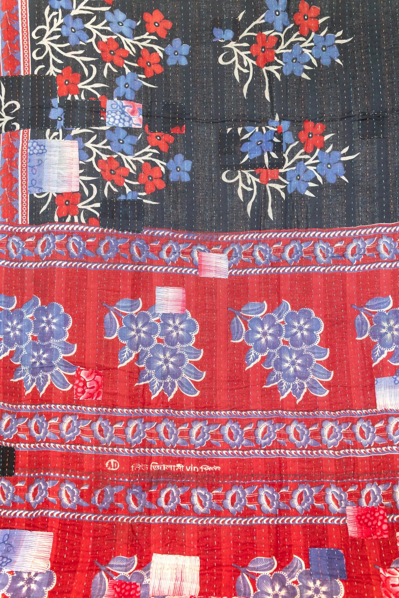 Ivy Kantha Throw Blanket