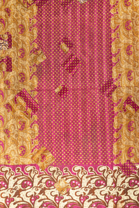 Jaipur Kantha Throw Blanket