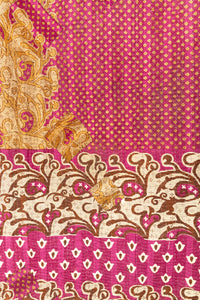 Jaipur Kantha Throw Blanket