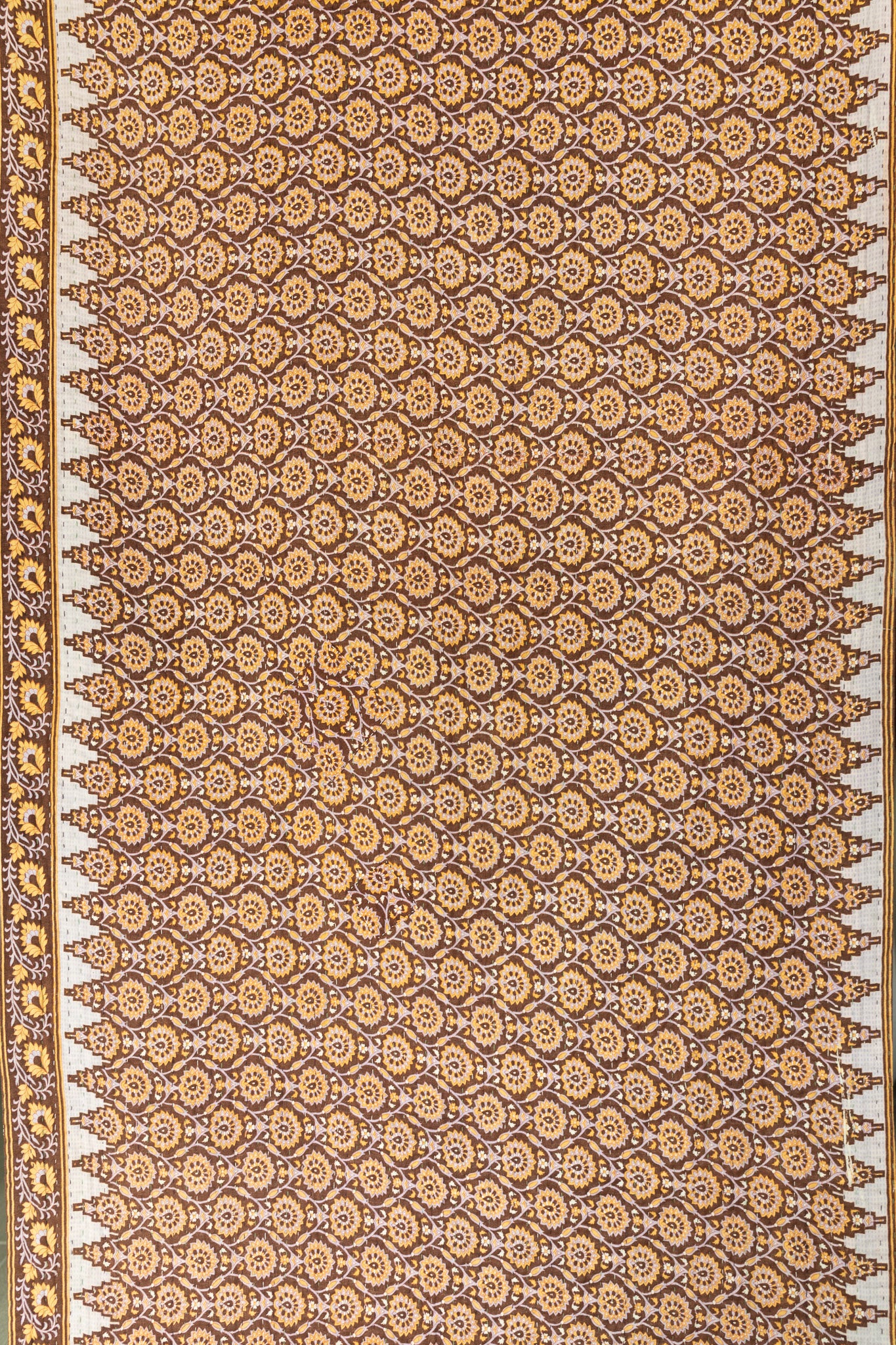 Jaipur Kantha Throw Blanket