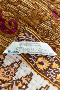 Jaipur Kantha Throw Blanket