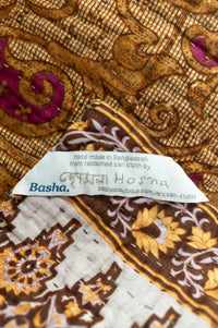 Jaipur Kantha Throw Blanket