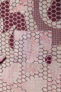 Jasmine Kantha Throw Blanket