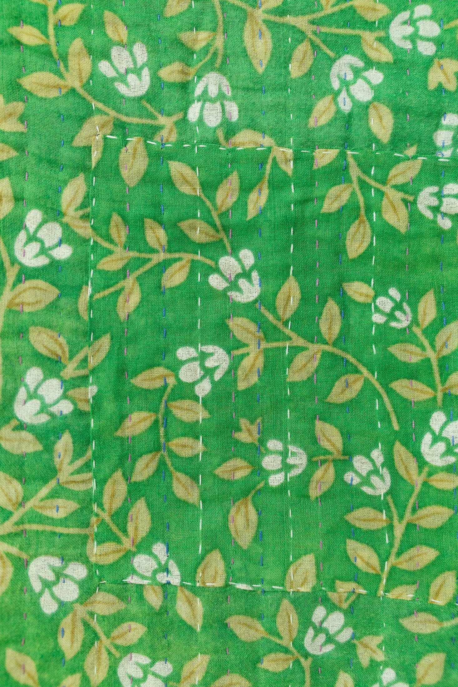 Jolly No. 1 — Large Kantha Christmas Throw