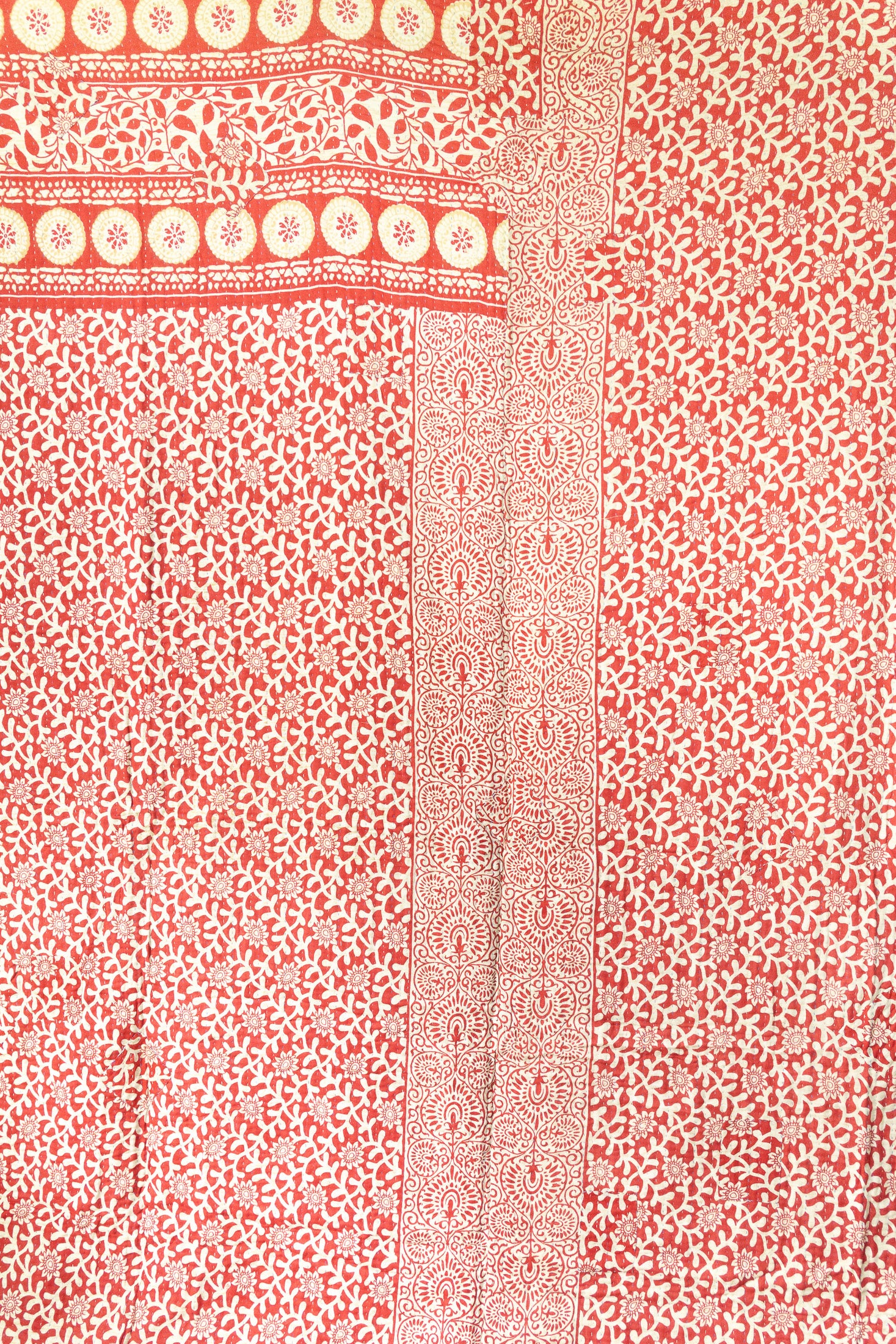 Jolly No. 1 — Large Kantha Christmas Throw