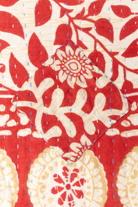 Jolly No. 1 — Large Kantha Christmas Throw