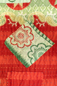Jolly No. 2 — Large Kantha Christmas Throw