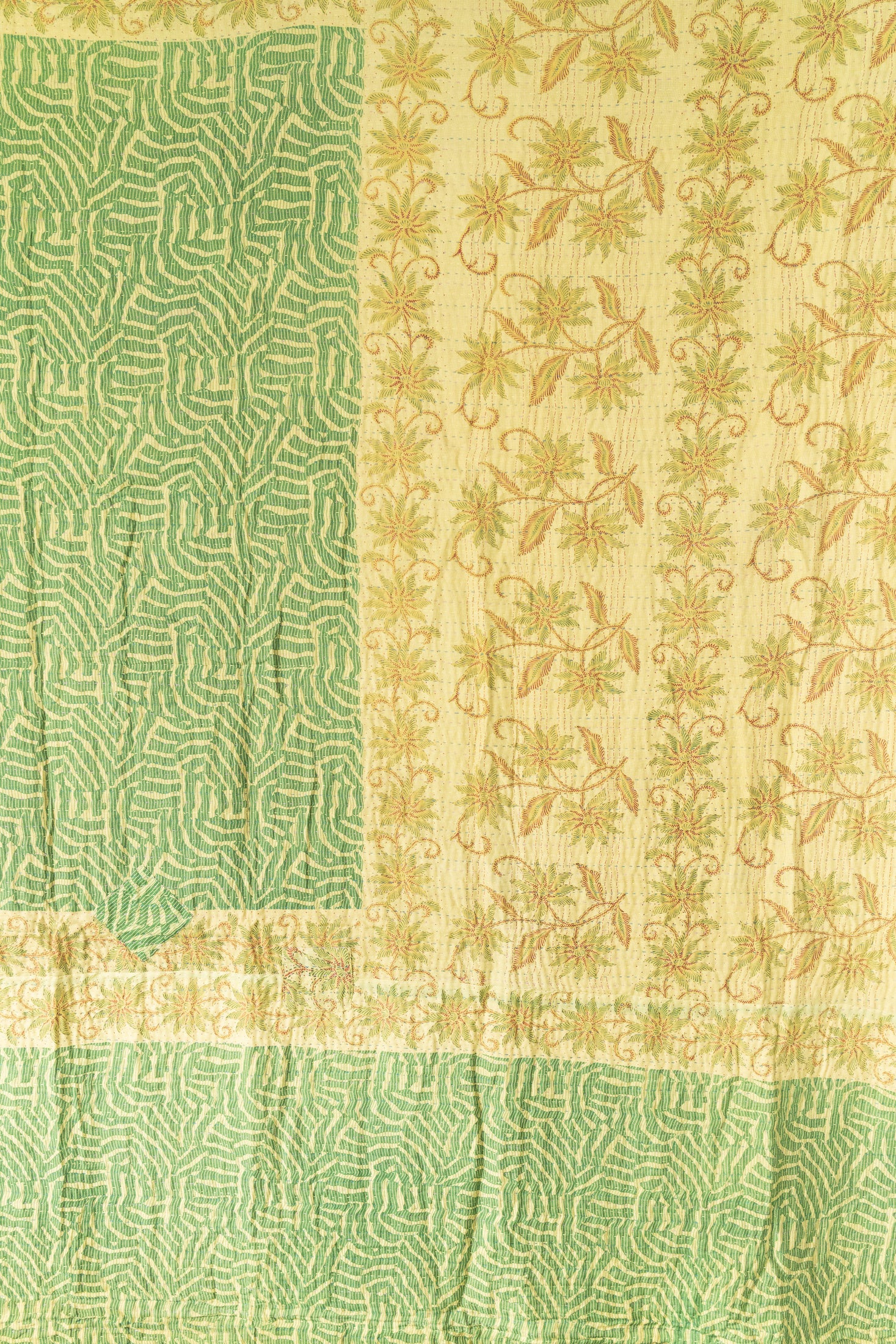 Jolly No. 2 — Large Kantha Christmas Throw