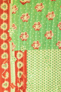 Jolly No. 3 — Large Kantha Christmas Throw