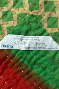 Jolly No. 3 — Large Kantha Christmas Throw