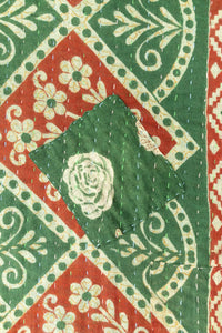 Jolly No. 4 — Large Kantha Christmas Throw