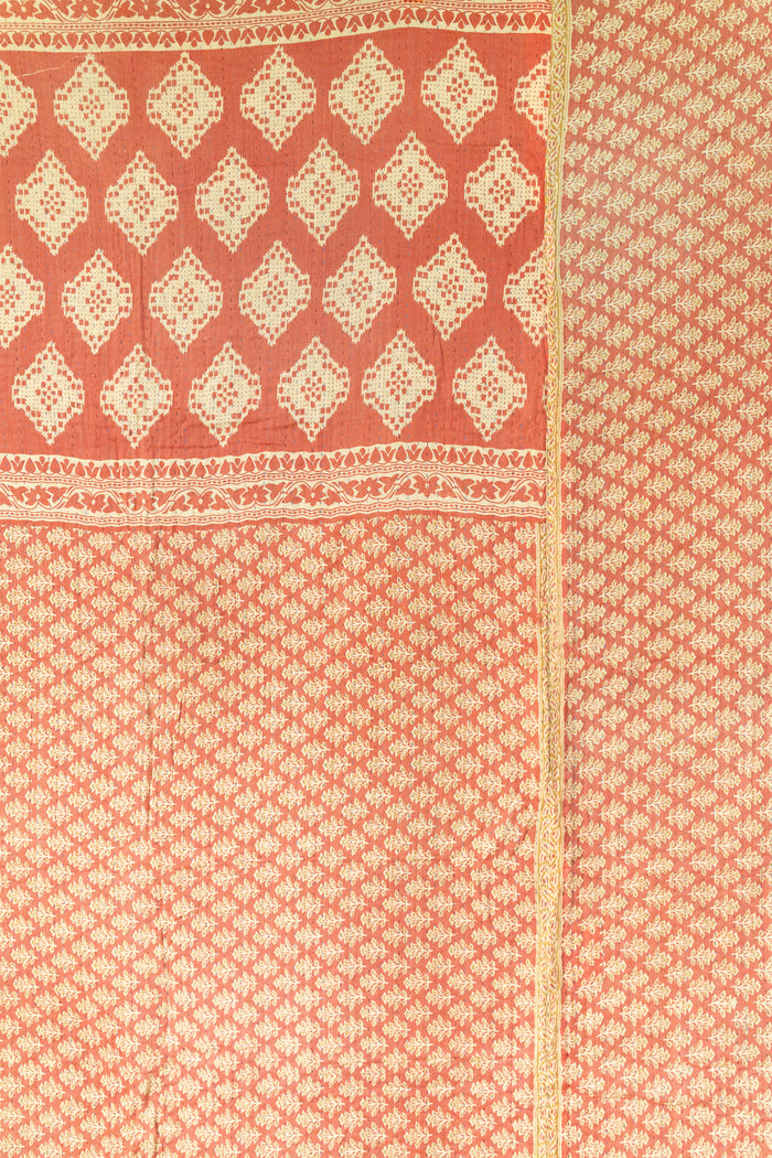 Jolly No. 5 — Large Kantha Christmas Throw