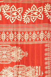 Jolly No. 6 — Large Kantha Christmas Throw