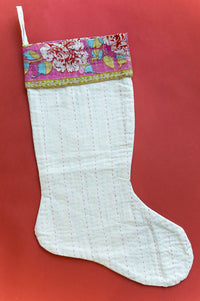 dignify Kantha Christmas Stocking