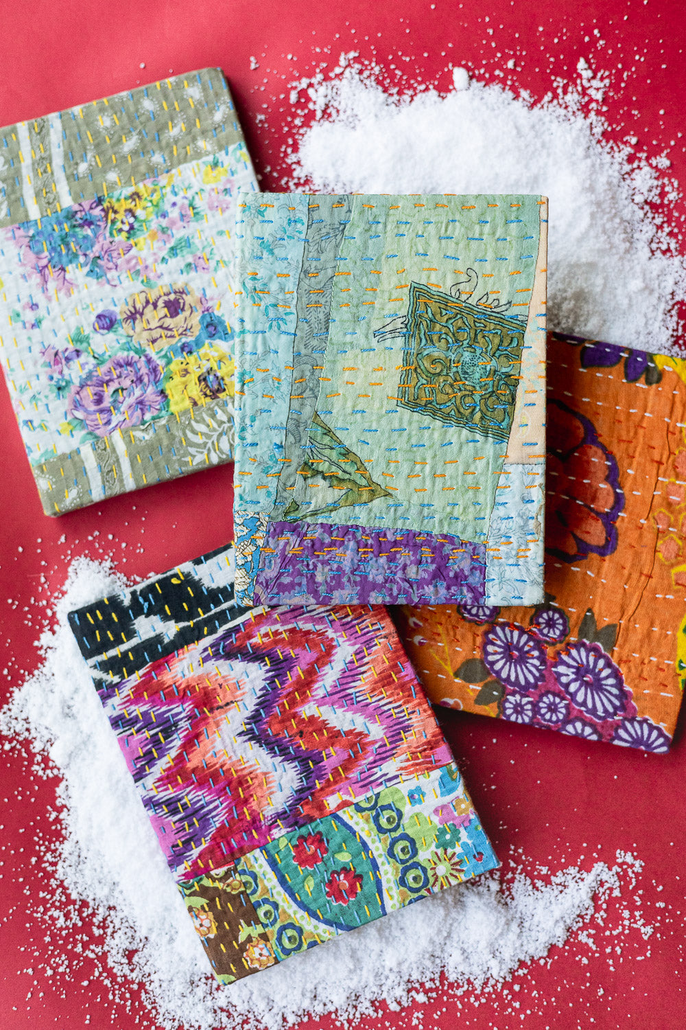 Reclaimed Kantha Journals