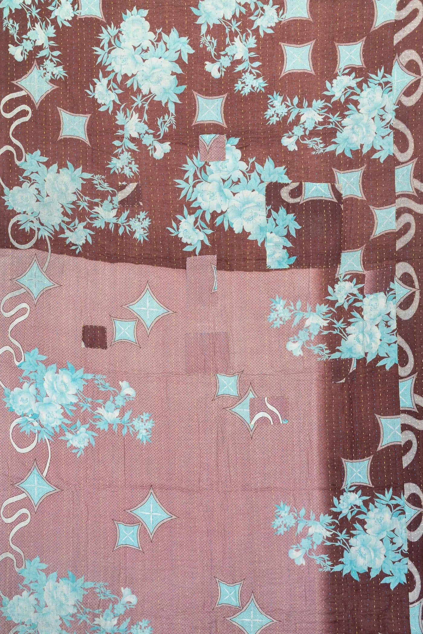 Journey Kantha Throw Blanket