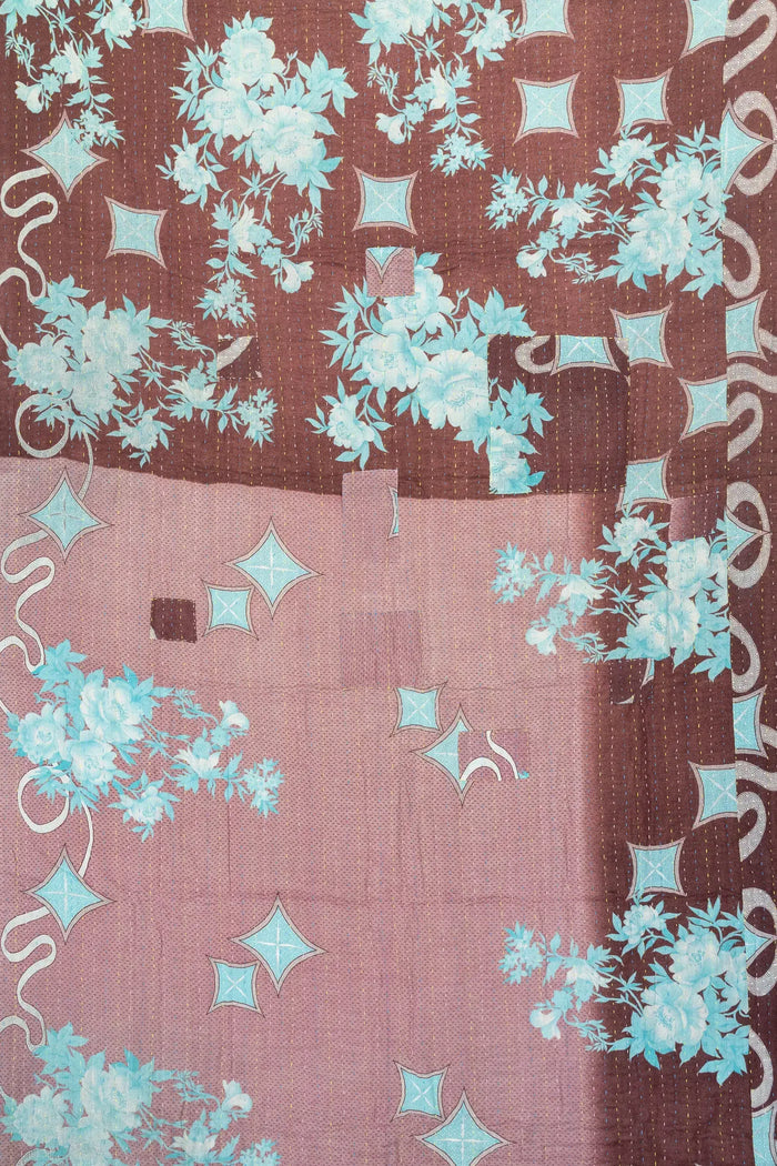 Journey Kantha Throw Blanket