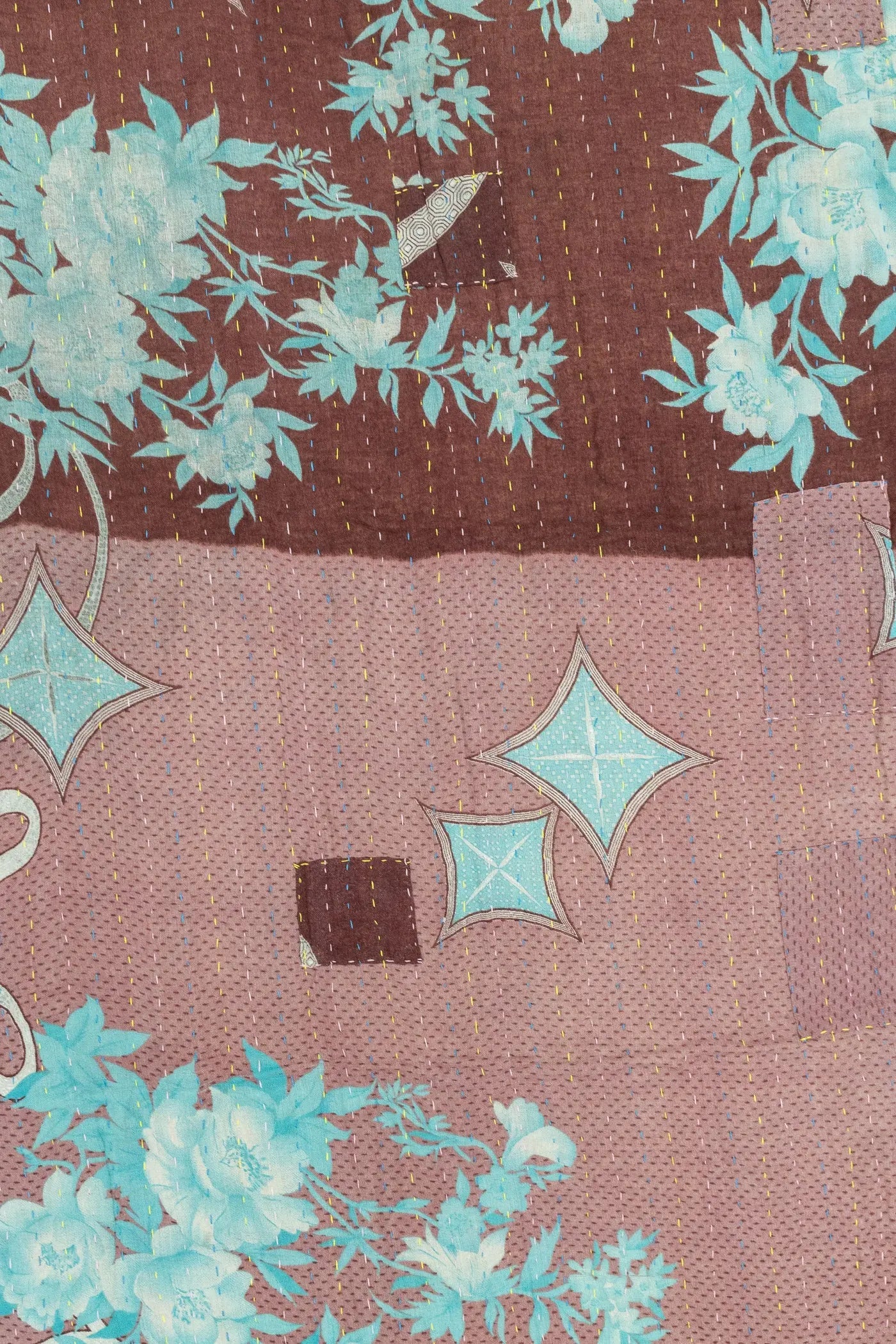 Journey Kantha Throw Blanket