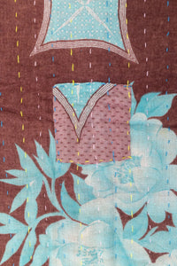 Journey Kantha Throw Blanket