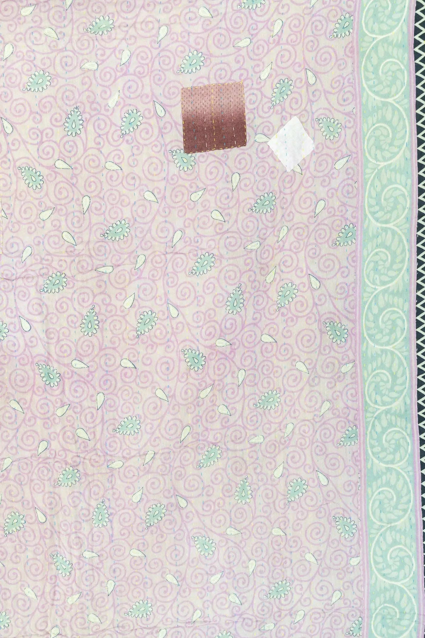 Journey Kantha Throw Blanket