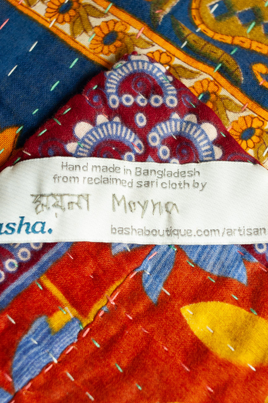 Journey Large Kantha Throw