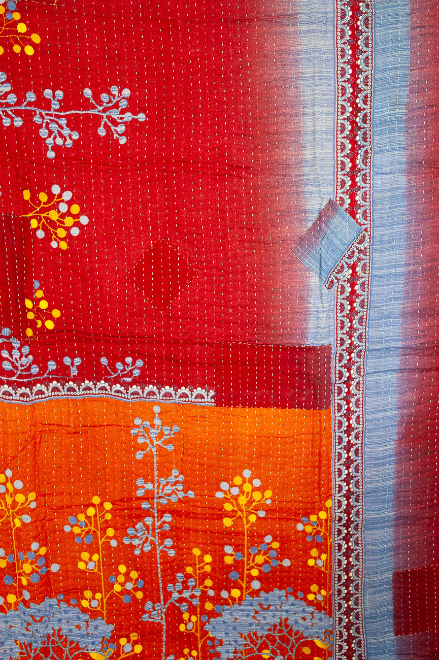 Journey Large Kantha Throw