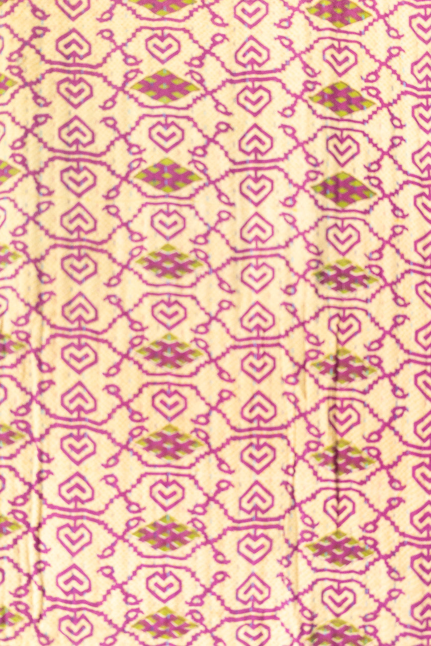 Jubilant Kantha Throw