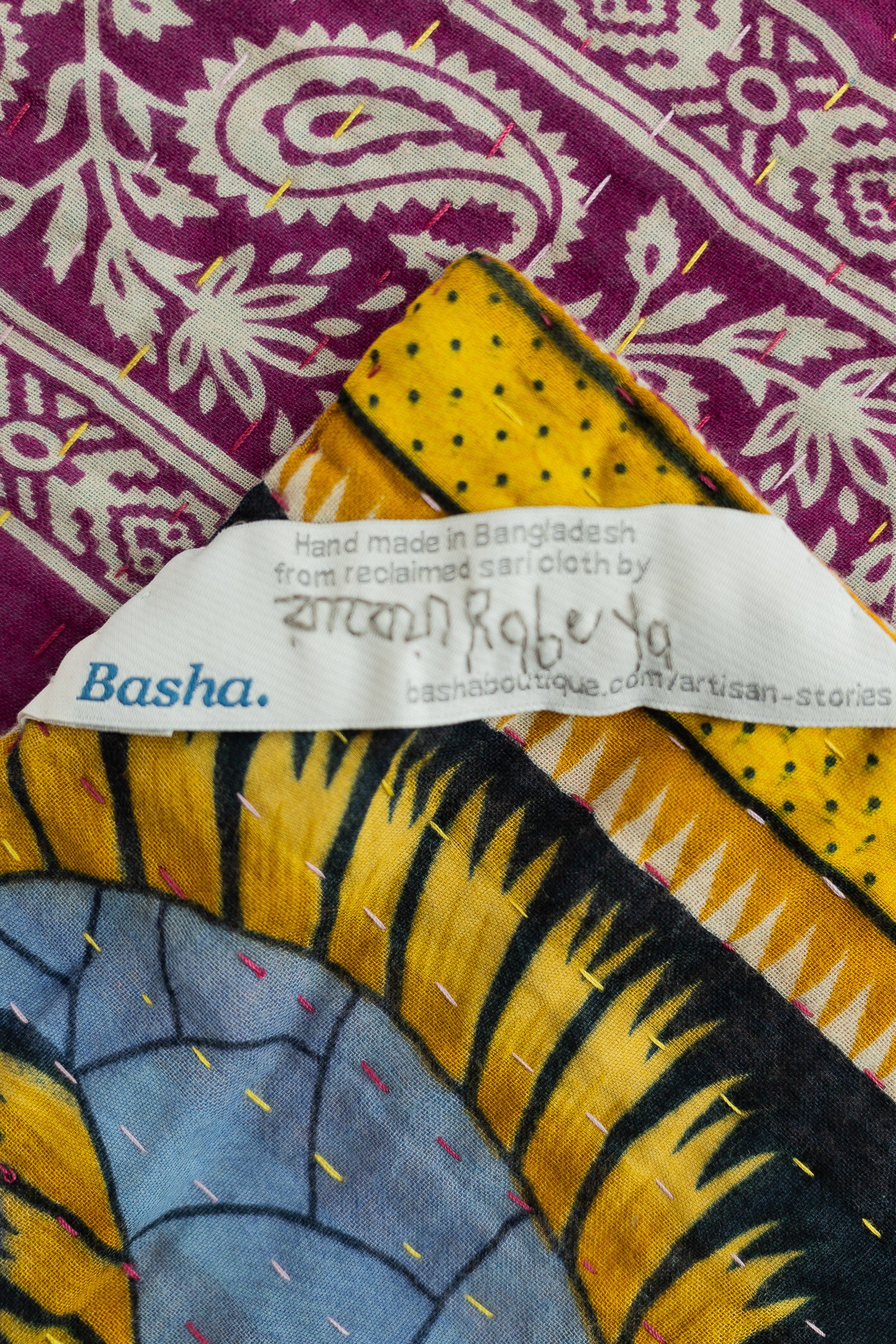 Jubilation Large Kantha Throw